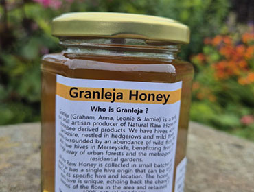 Granleja Raw Honey Produced in Southport England UK